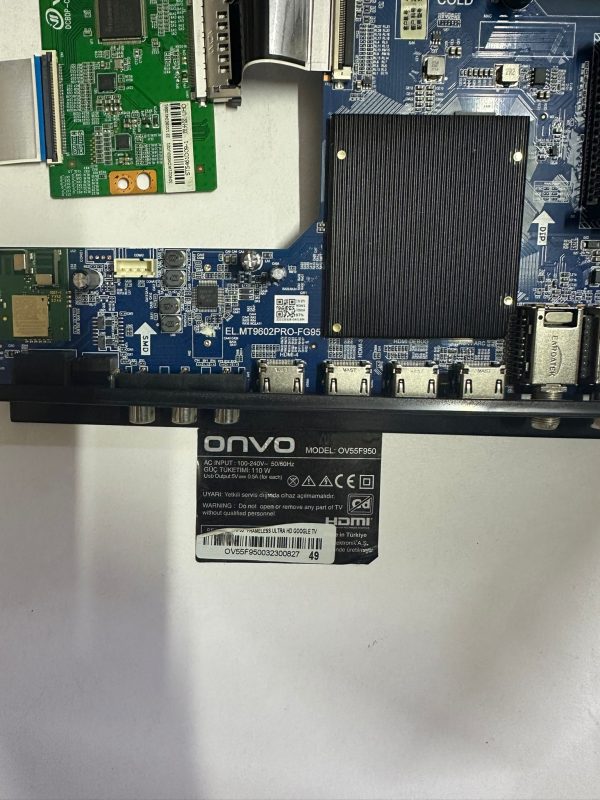 EL.MT9602PRO-FG95 , CTX500U001 , ONVO OV55F950 , Google tv, ONVO Main Board - Görsel 2
